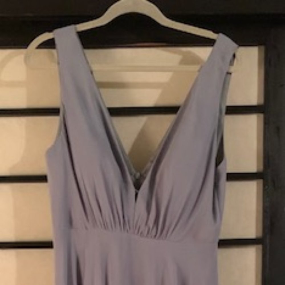 Jenny Yoo Ryan Dress, Size 10, color: Mayan Blue - Picture 8 of 10
